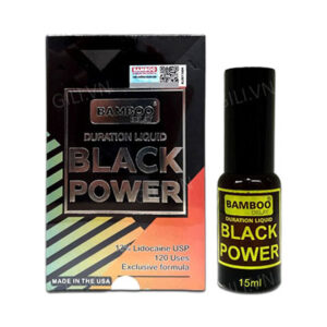 sản phẩm xịt bamboo delay black power